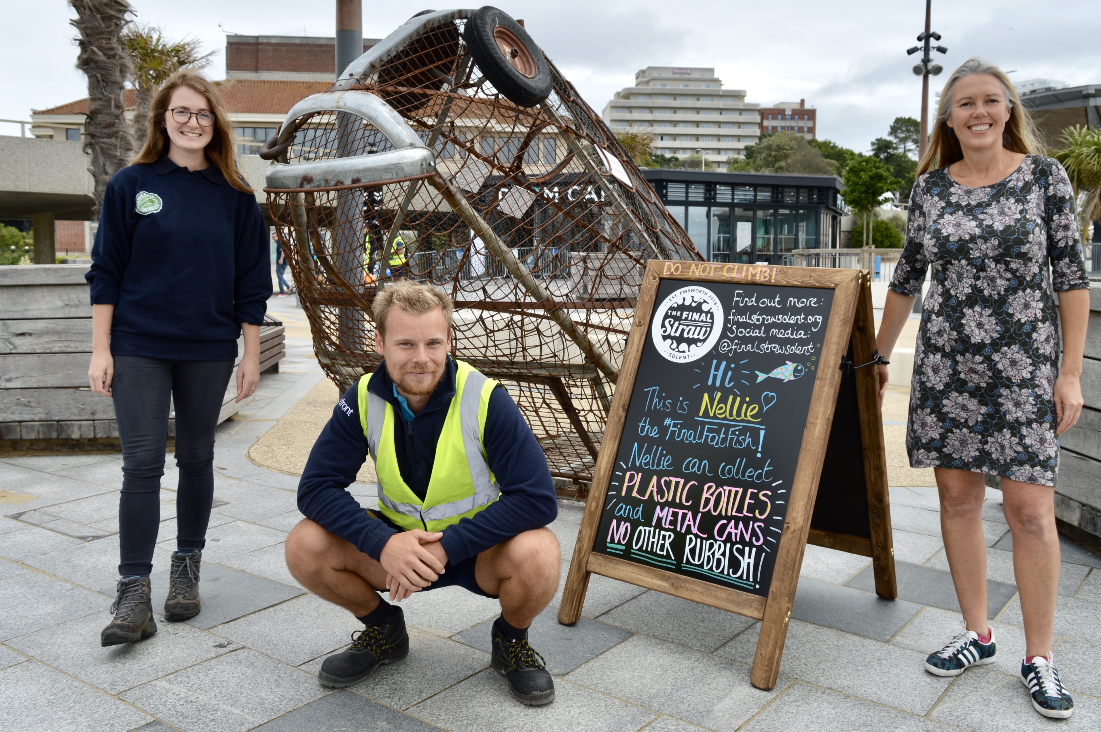 Nellie the Final Straw Fish in Bournemouth