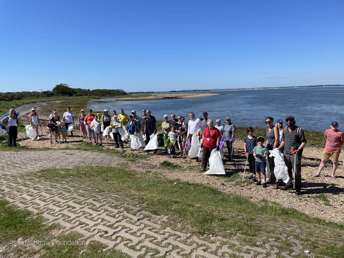 Beach Clean Image Hayling Island Hayling Island Beach Clean